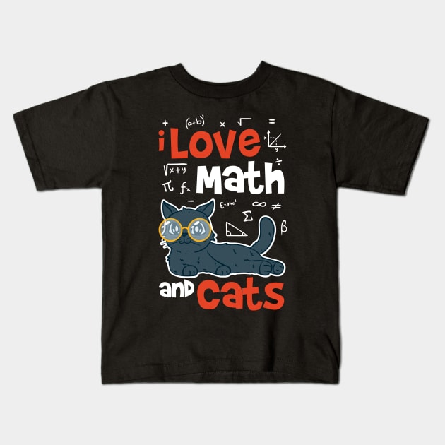 Maths Kids T-Shirt by Shiva121